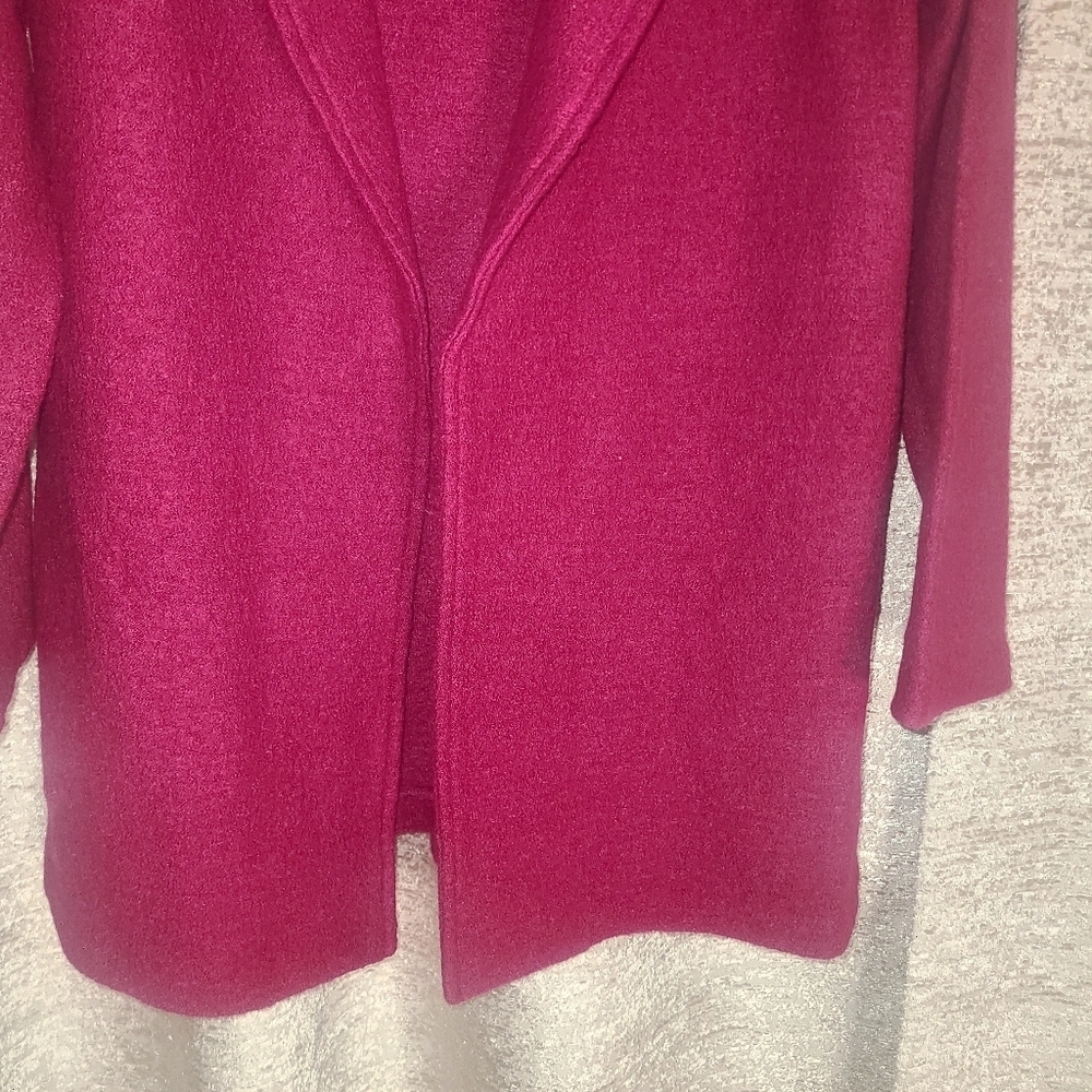 Rachel Zoe  jacket long blazer coat wool blend - Picture 4 of 7